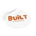 Built by Immigrants Sticker | Immigration Support Vinyl Decal | Pro-Immigrant Statement Sticker
