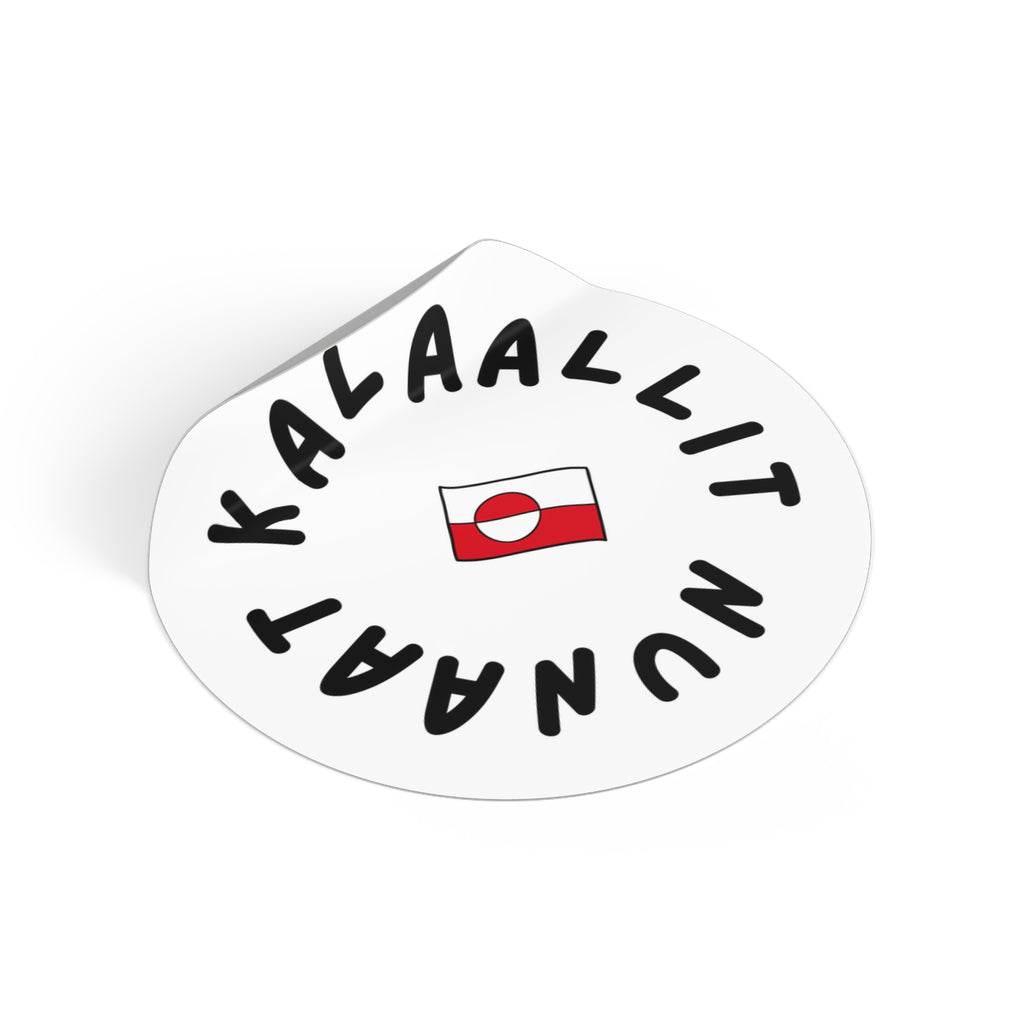 Kalaallit Nunaat Sticker | Indigenous Land Rights Vinyl Decal | Greenland Solidarity Sticker