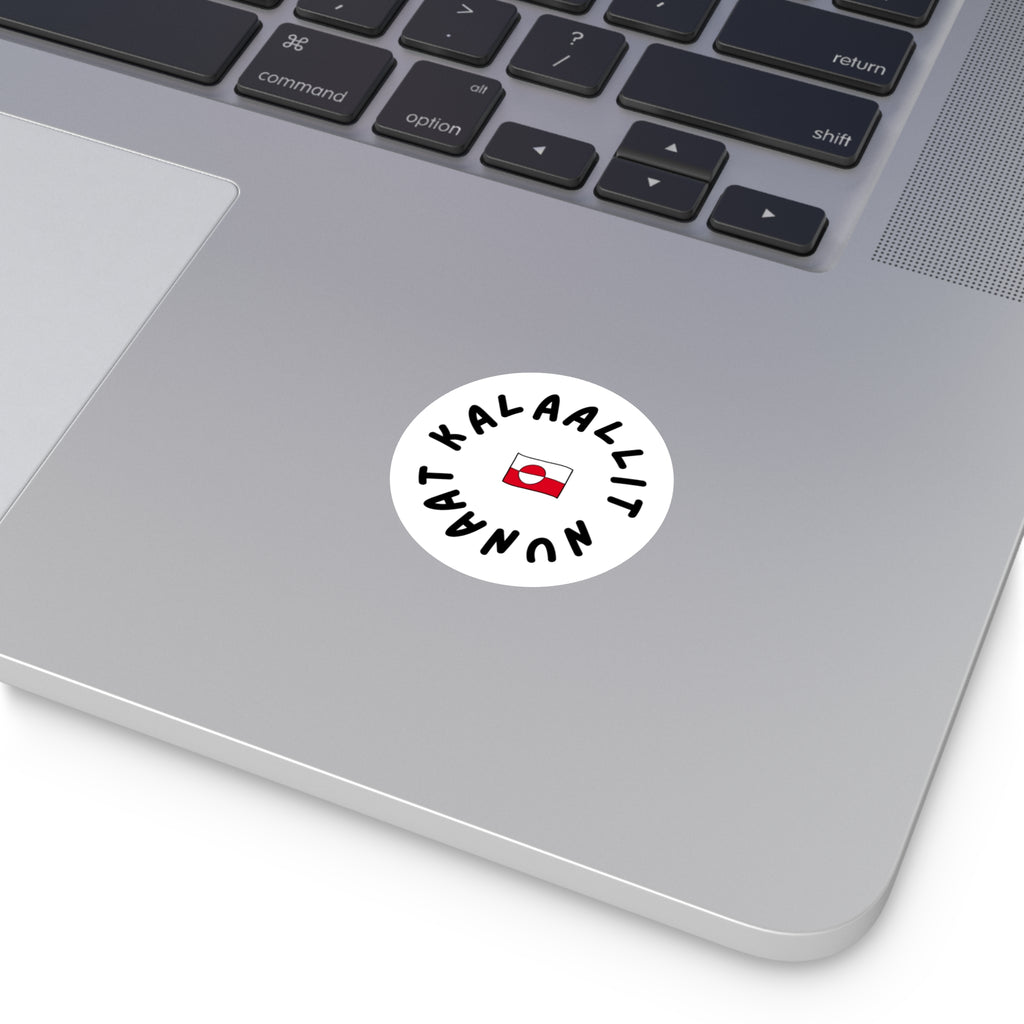 Kalaallit Nunaat Sticker | Indigenous Land Rights Vinyl Decal | Greenland Solidarity Sticker