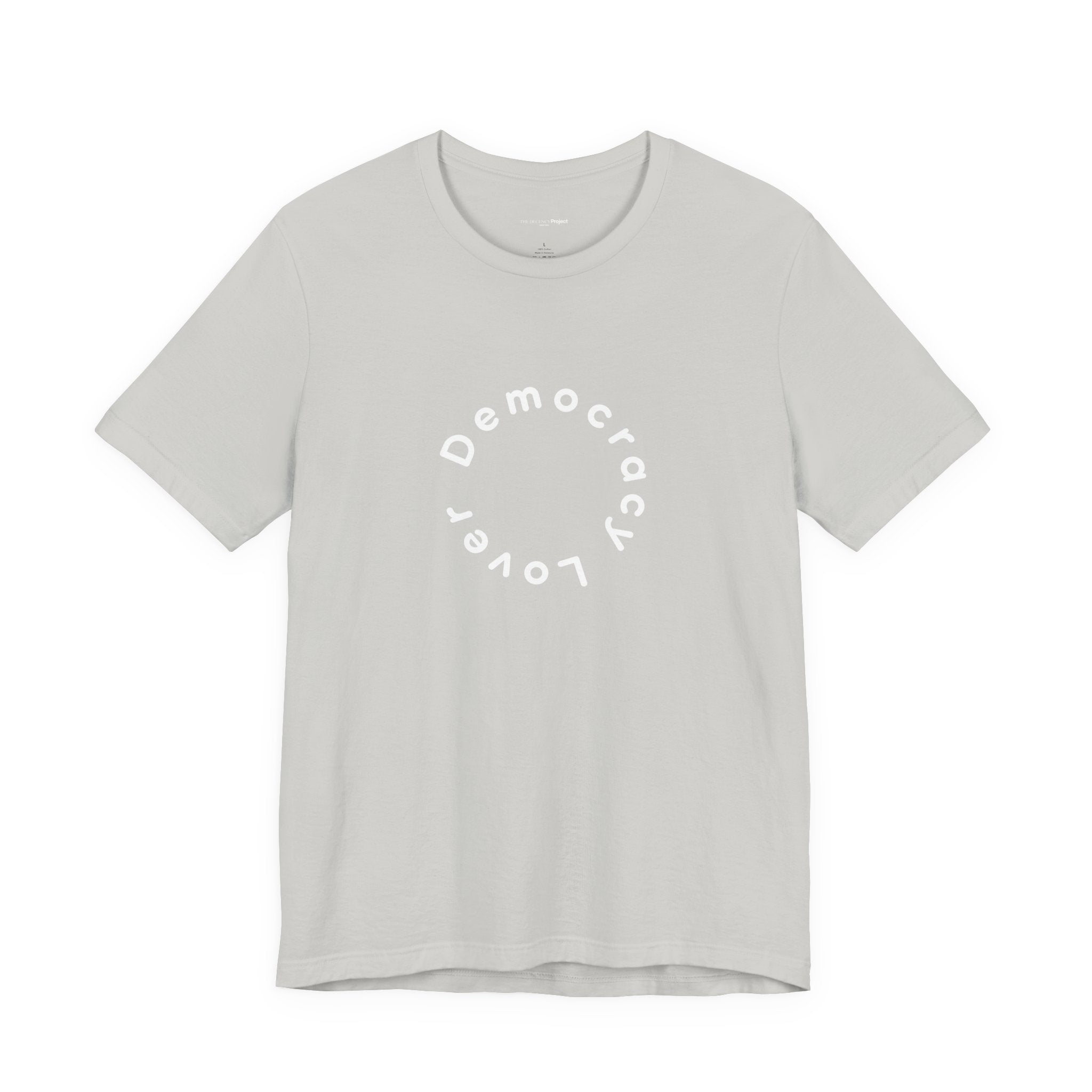 Democracy Lover T-Shirt | Minimalist Civic Statement Tee | Ethical Unisex Shirt | Quiet Activism Apparel