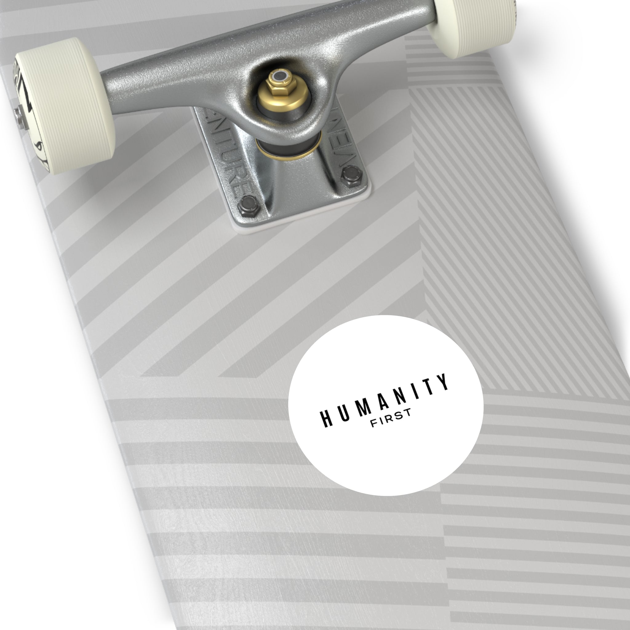 Humanity First Sticker | Minimalist Social Justice Vinyl Decal | Human Rights Activism Sticker