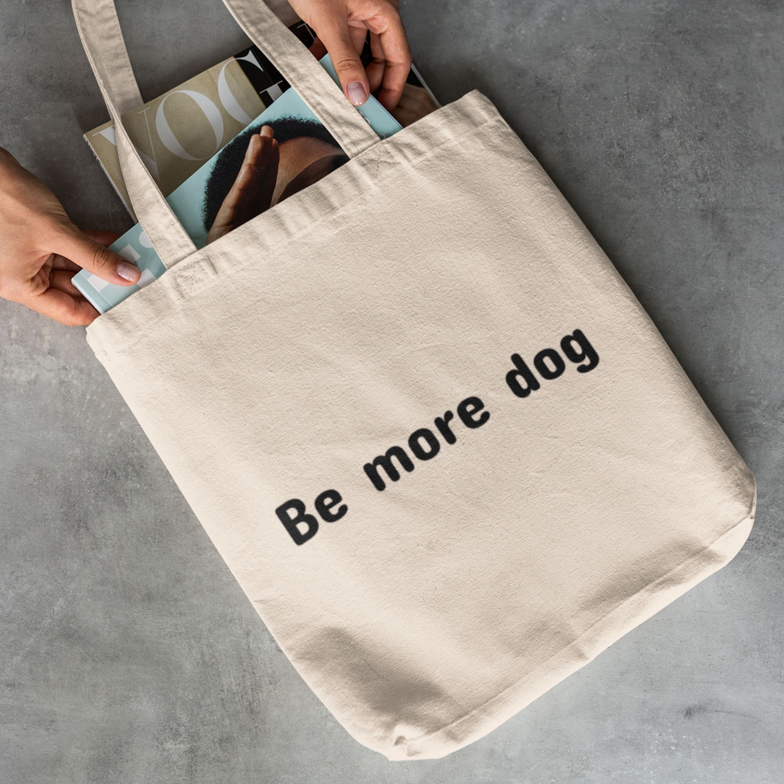 Cotton Canvas Tote Bag