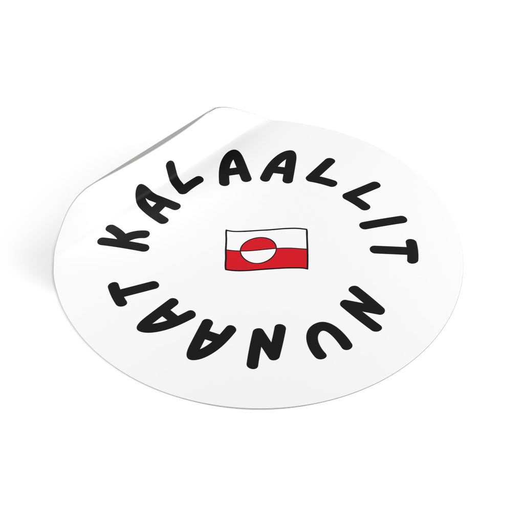 Kalaallit Nunaat Sticker | Indigenous Land Rights Vinyl Decal | Greenland Solidarity Sticker