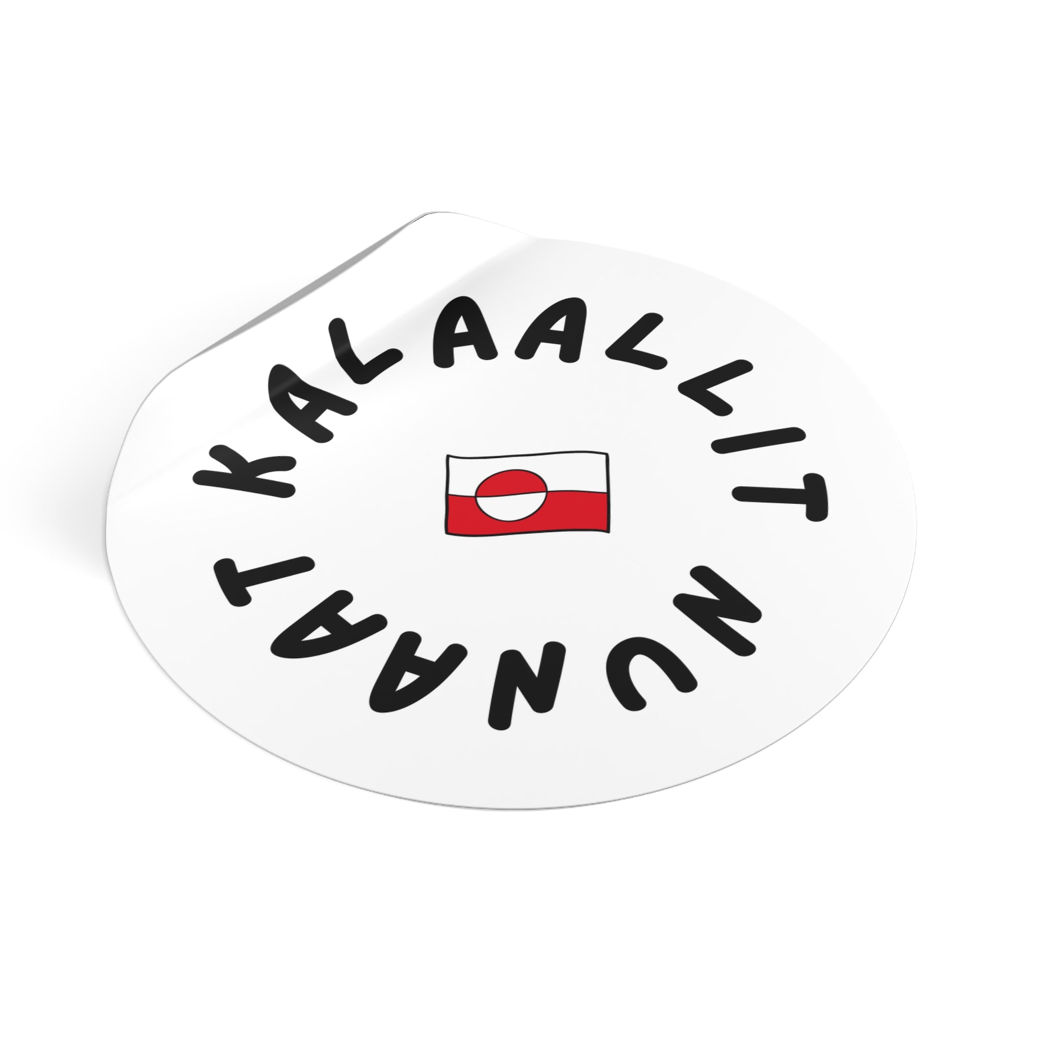 Kalaallit Nunaat Sticker | Indigenous Land Rights Vinyl Decal | Greenland Solidarity Sticker