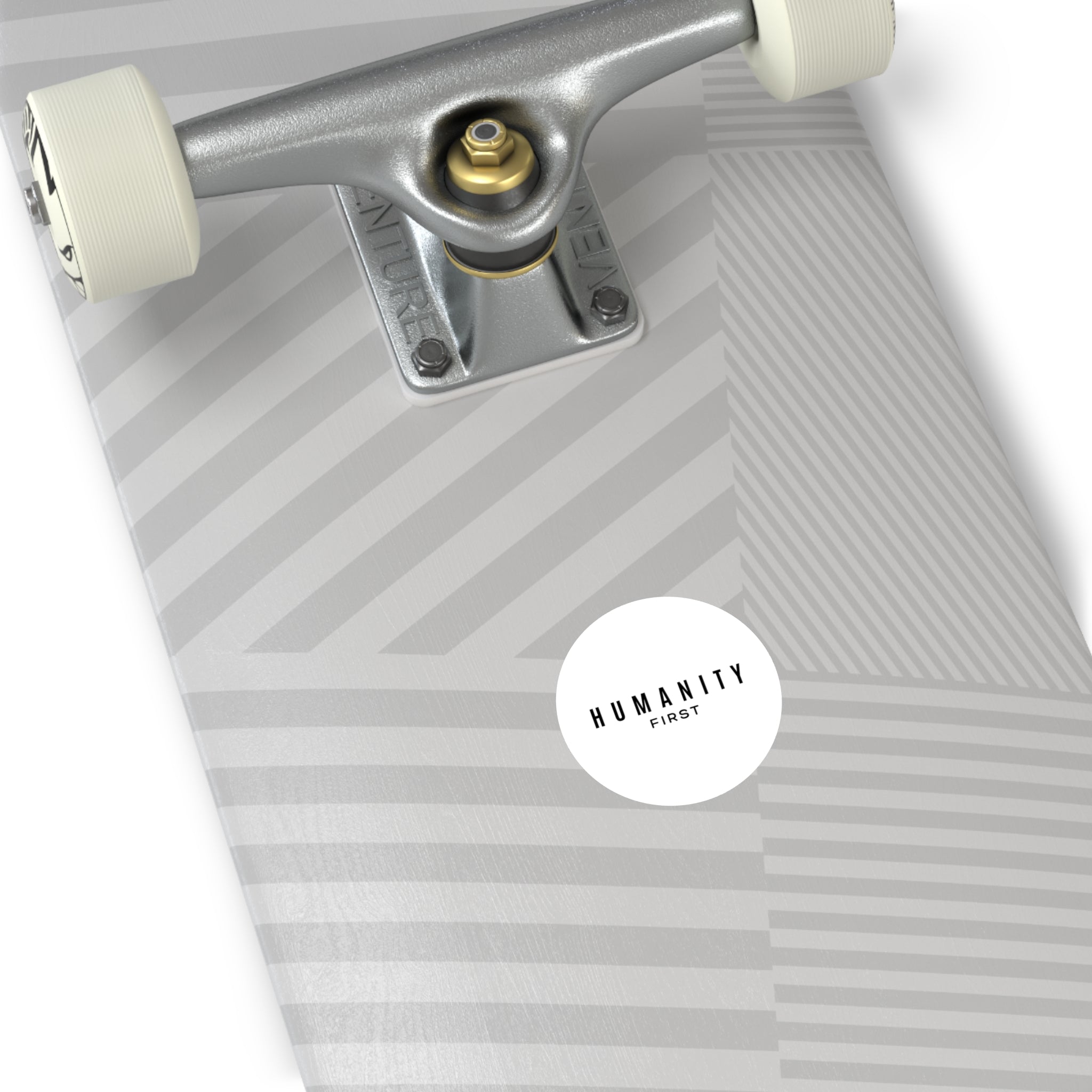 Humanity First Sticker | Minimalist Social Justice Vinyl Decal | Human Rights Activism Sticker